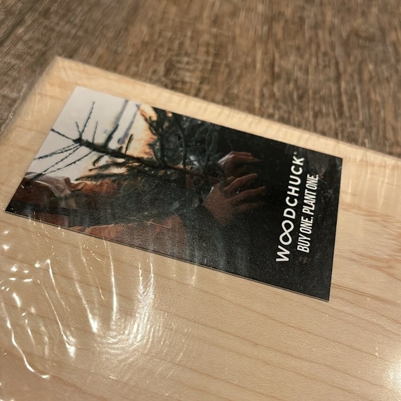 Woodchuck USA Luxury Wood Serving Cheese Cutting Board Tray - Picture 4 of 8